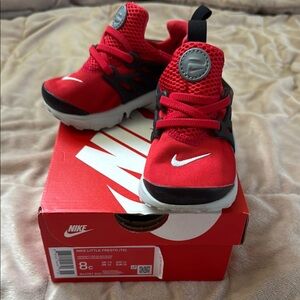 Nike Little Presto Kids Shoes - Red